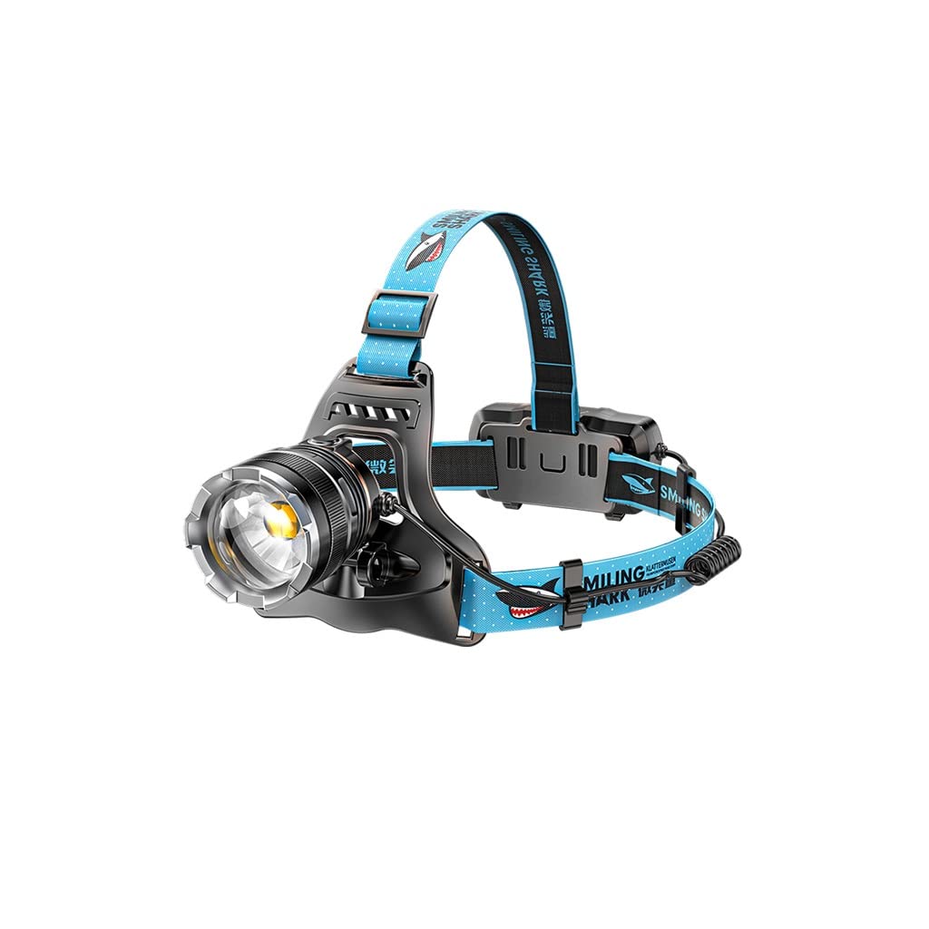OYYMTE Headlight Strong Light Outdoor Charging Fishing Special Head-Mounted Night Induction Long-Life Miner's Lamp