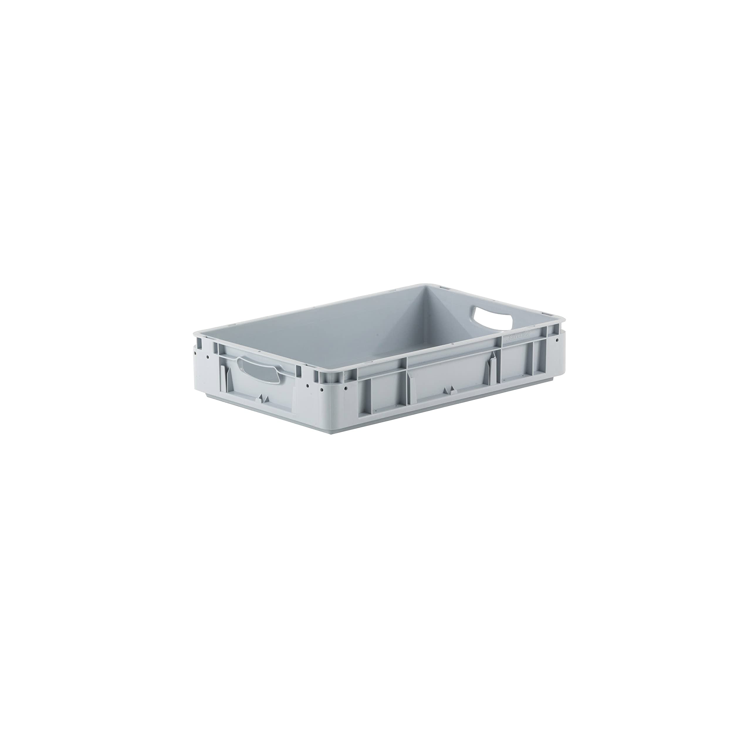 Provost Bac gerbable norme europe poignées ouvertes gris 20L - 60 x 40 x 12cm