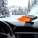 12V Dual-Mode Car Heater & Defogger, 150W Rapid Windshield Defroster & Cooler - Compact Design for Easy Cigarette Lighter Connection, Auto Defogger 360° Rotatable Heater Suitable for Cars