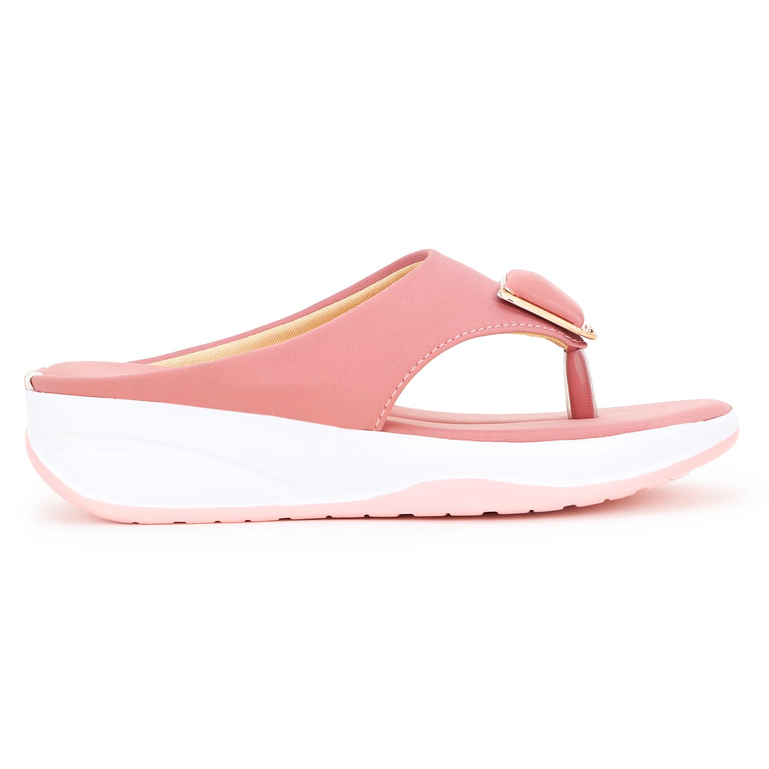 Women Fancy Wedge Sandal Lightweight Extra Softnes Comfortable Casual/Office Stylish Sandals_027-PECH_6 (B0DBVXLY87) Amazon Price History, Amazon Price Tracker