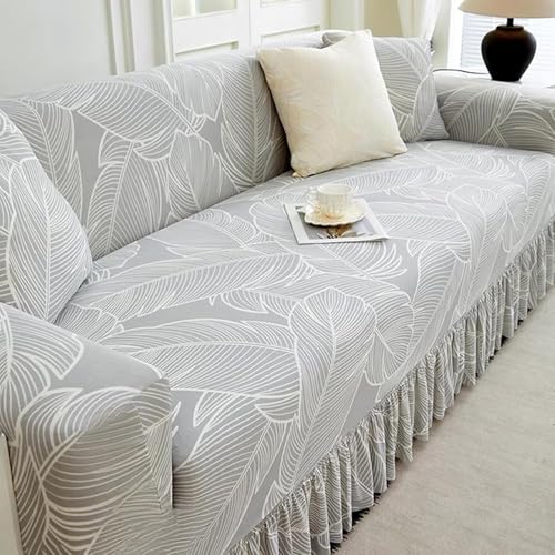 Housse canapé antidérapante universelle 1 place tissu extensible bleu