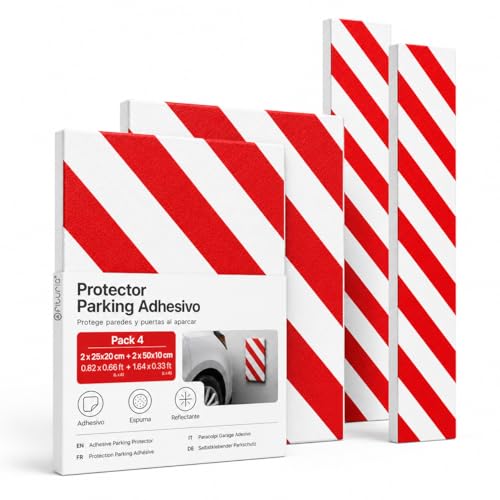 Protection portière voiture adhésive OFITURIA antichoc pour murs de garage