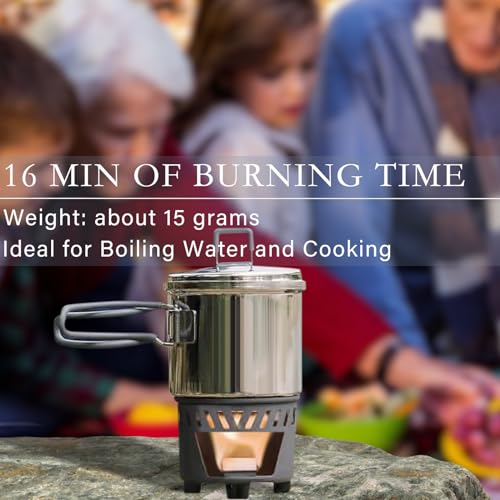 Solid Fuel Tablets Fire Starter for Fireplace, for Indoor and Outdoor use, for Campfires, BBQ, Fire Starters for Grill and Wood Stove - Firelighters - Image 3