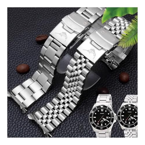 Bracelet montre plongée 22mm pour Casio MDV106-1A solide