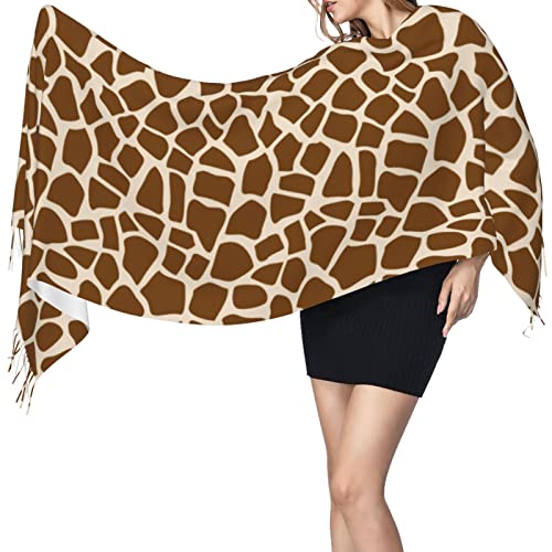 Women's Shawls and Wraps Dalmatian Print Comfortable Long Scarf Winter Warm Scarves3