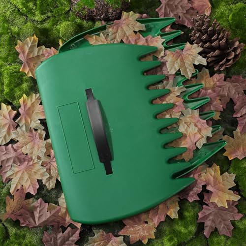 Râteaux à main pour feuilles de jardin plastique ramassage débris herbe Sherr - 8