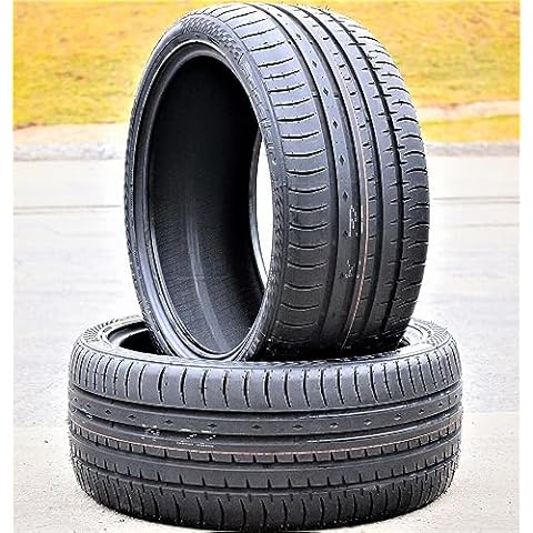 Set of 2 (TWO) Accelera Phi All-Season Passenger Car High Performance Radial Tires-225/40R18 225/40ZR18 225/40/18 225/40-18 92Y Load Range XL 4-Ply BSW Black Side Wall UTQG 400AA Cover