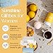 Unboxme Sunshine Gift For Women | Self Care Package with Herbal Tea, Mug, Bath Bomb, Candle, Fluffy Socks, Lip Balm, Sheet Mask, Scrunchie & Happy Birthday Card