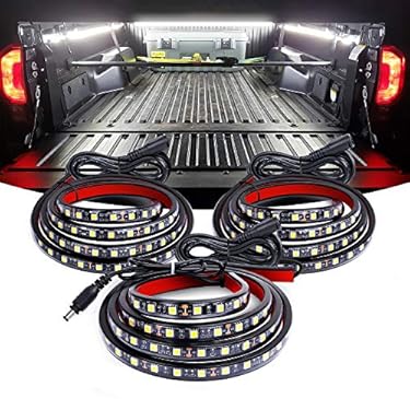 AMAZON - Nilight 3PCS 60 Inch Bed Light Strip 270 LED with On/Off Switch Blade Fuse Splitter Extension Cable for Cargo Pickup Truck SUV RV Boat,2 Years Warranty