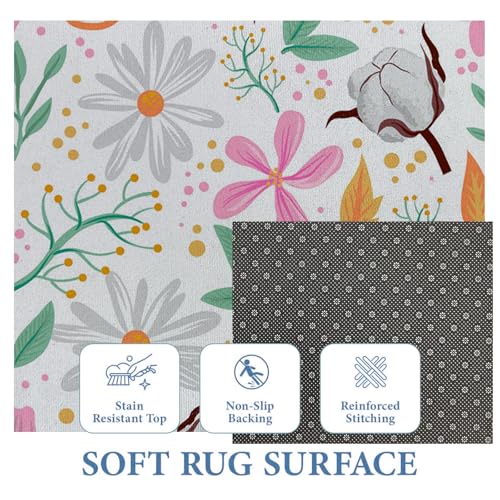 VODRM Eagle Indoor Door Mat,Flying Eagles Floor Doormat,17x29.5in,Non Woven Non Slip Rubber Backing Animal Rug for Porch Insider,Bedroom,Kitchen,Doormats Gifts,Rv Camper Decor - Image 3