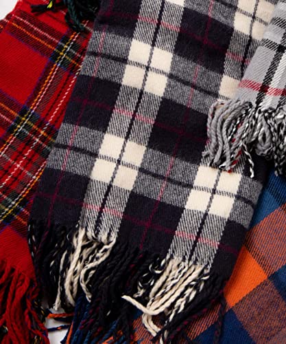ウィゴー 男女兼用 大判 マフラー ストール チェック 無地 スクール 学生 中学生 高校生 大人 プレゼント ギフト クリスマス 定番 秋 冬 レディース メンズ の商品画像 8