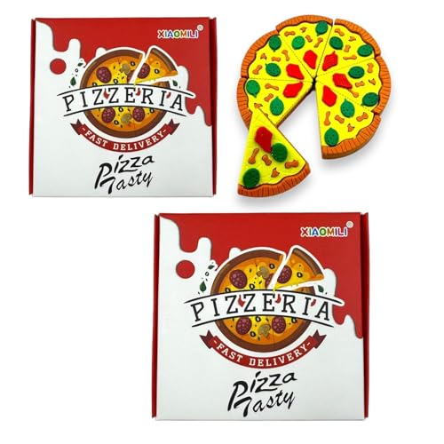 Image of R&H Designer Erasers (Pizza 2PCS)