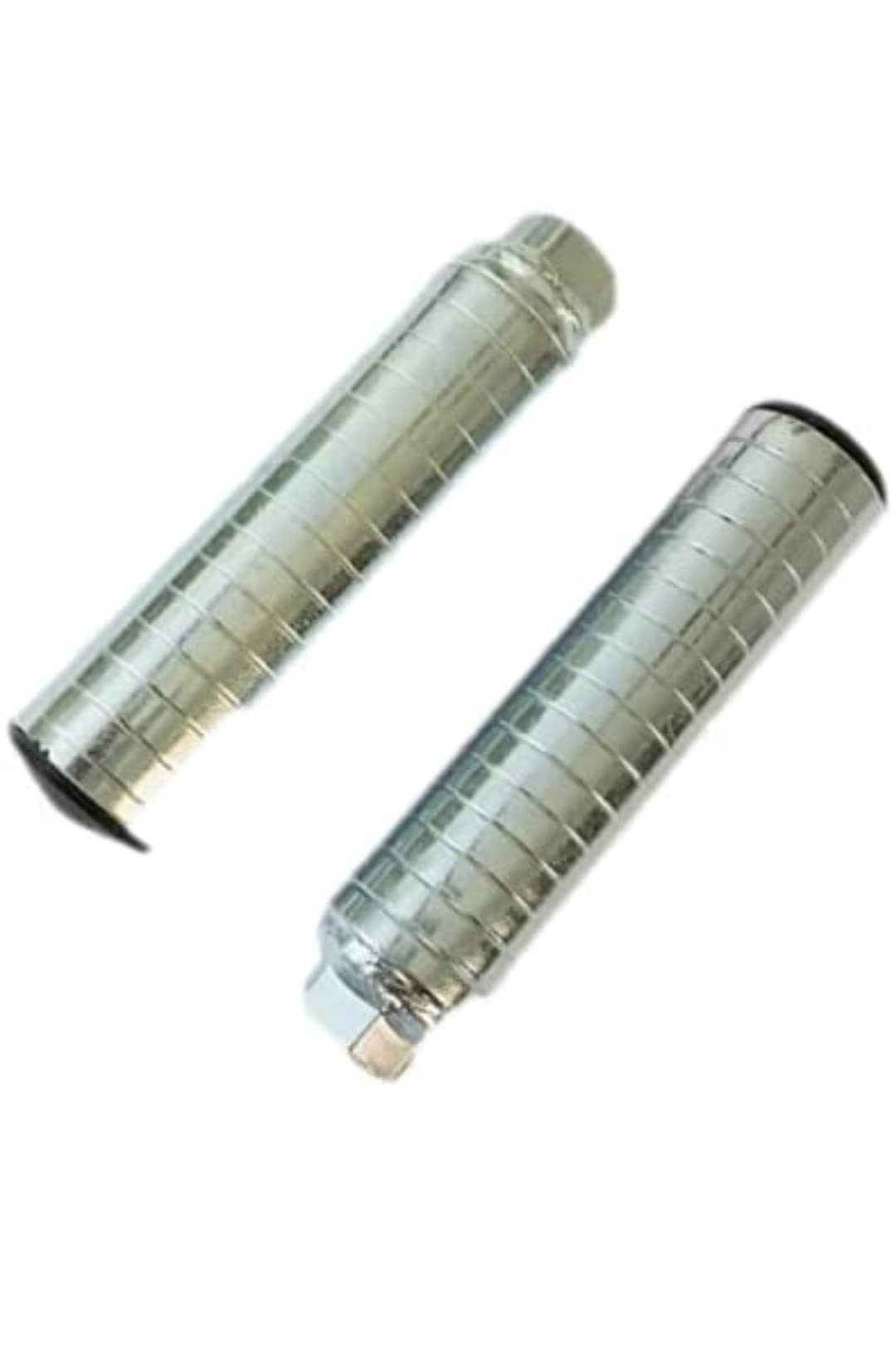 Nanak Foot Rest of 2 PEC Silver Colour Stainless Steel-image-6