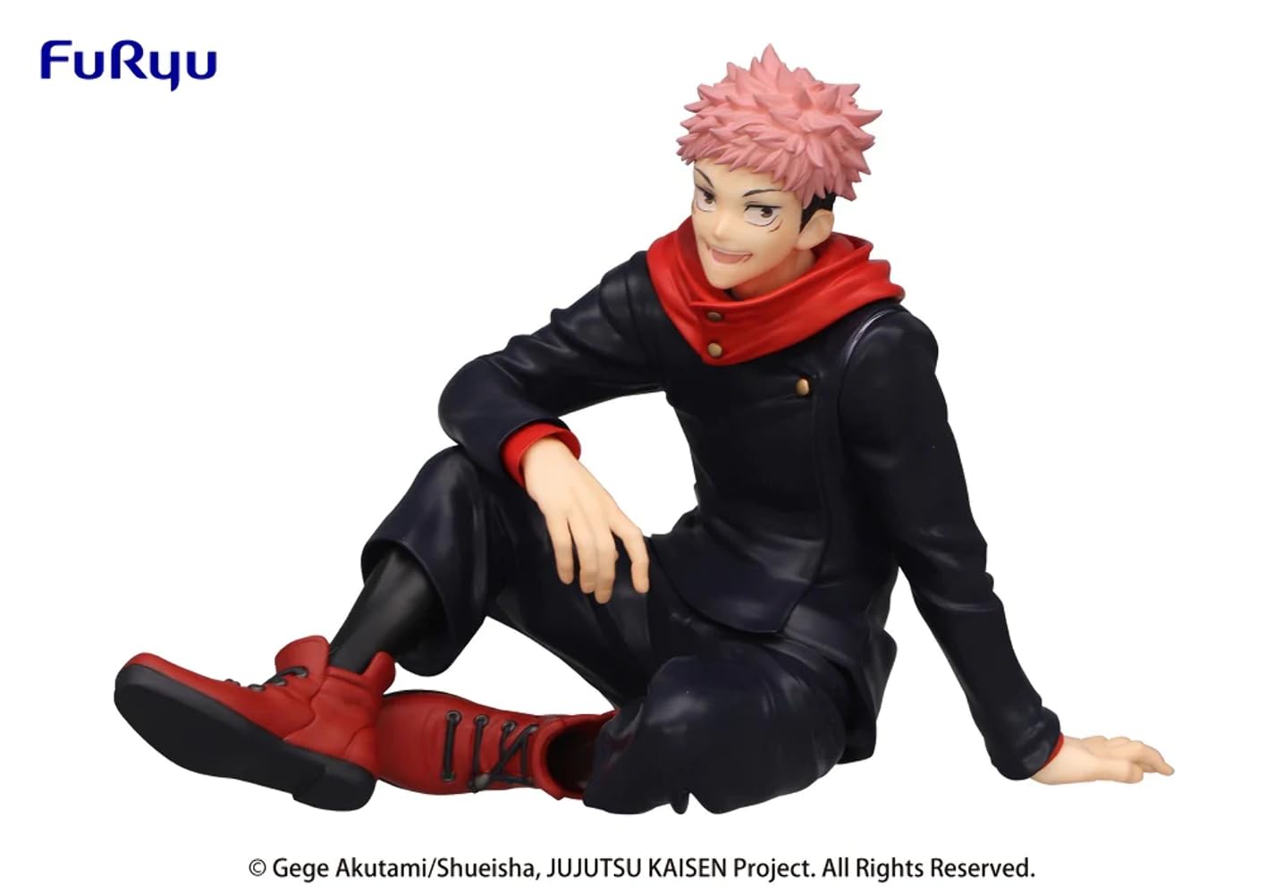 Furyu Good Smile Company - Jujutsu Kaisen Yuji Itadori Noodle Stop Figure, Multicolored - Image 3