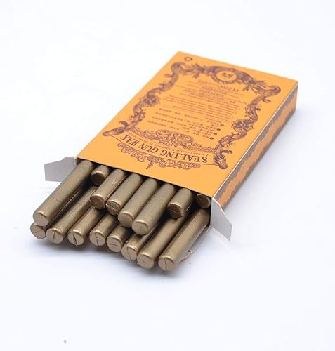 Miniatura 2 de Kits de sellado de cera pistola de pegamento de cera con barras de sellado de cera cobre envejecido