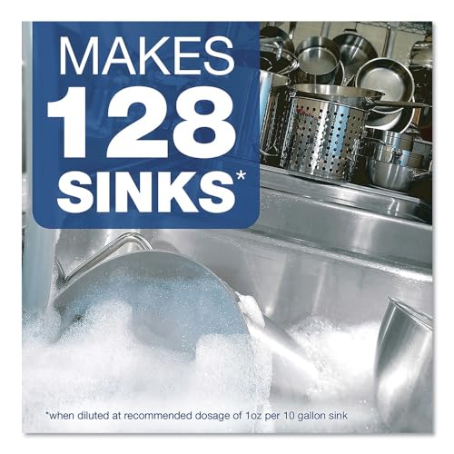 Image of Dishwashing Liquid, Lemon Scent, One Gallon Bottle, 4 /Carton