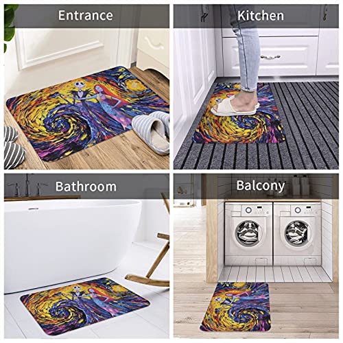 Bathroom Rug Washable Tub Non Slip Bath Mats Christmas Carpet Absorbent Kitchen Shower 19.5 X 31.5 Inch #TOP6