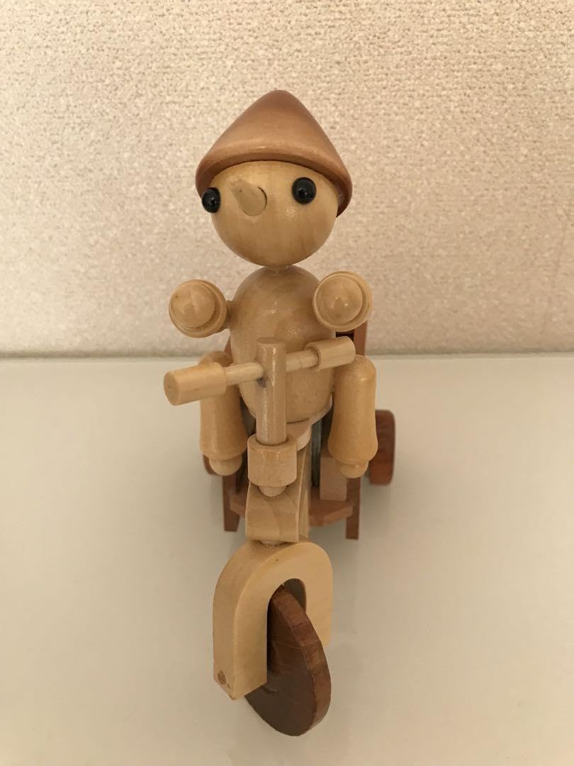 Amazon | レア木製 ピエロ 三輪車 オルゴール 小樽オルゴール堂