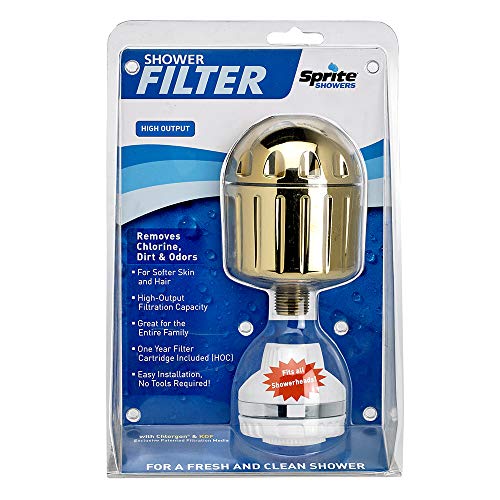 Sprite Showers Ho2-Gd High Output 2 Universal Shower Filter, Gold #TOP1
