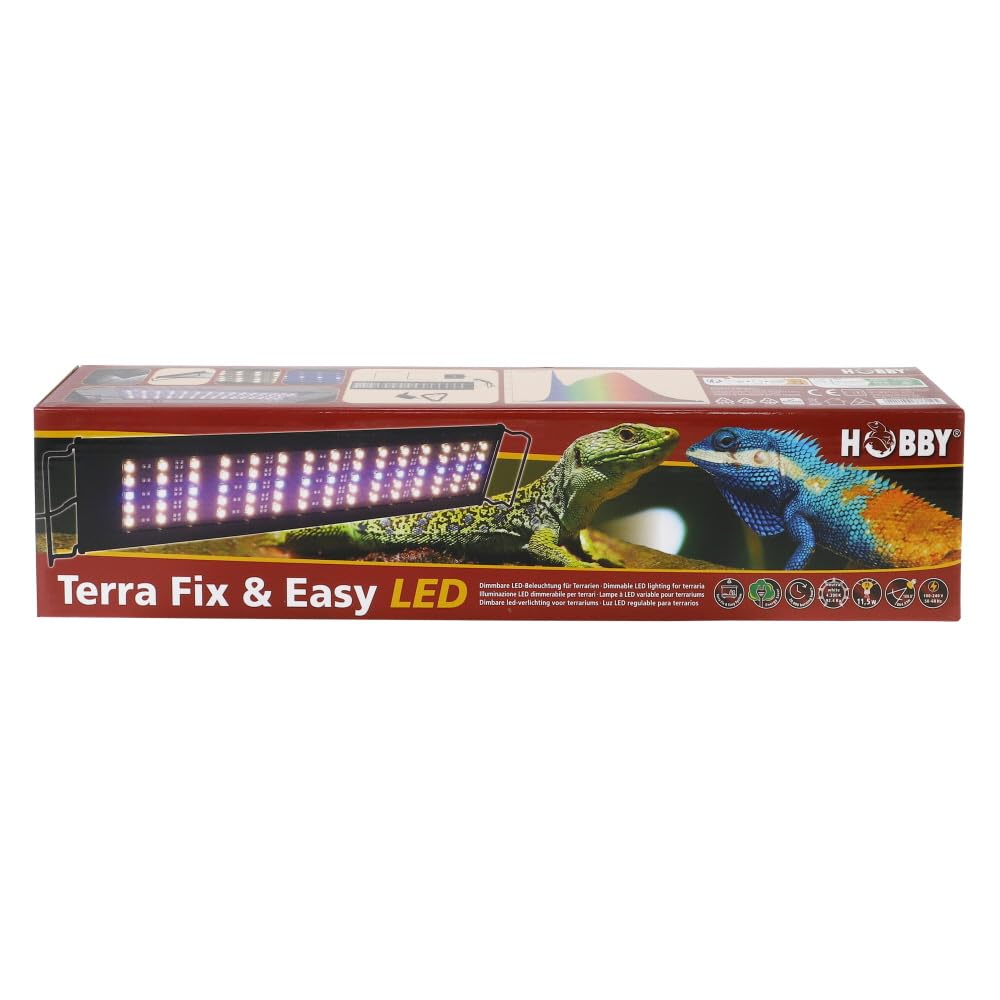 Terra Fix & Easy LED Iluminación LED regulable para terrario