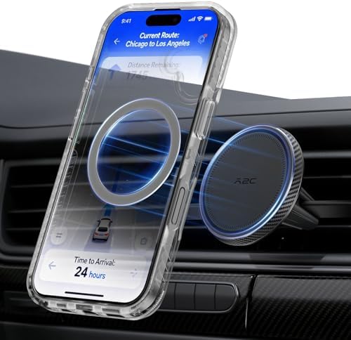 A2C Support de téléphone Portable pour Grille d'aération de Voitu...