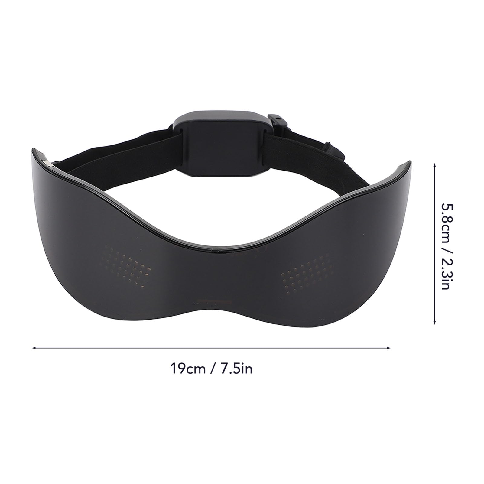 Occhiali LED Bluetooth Personalizzabili, Occhiali Luminosi, da Festa con Controllo APP, Ideali per Adulti, Feste, Festival, Natale e Compleanno