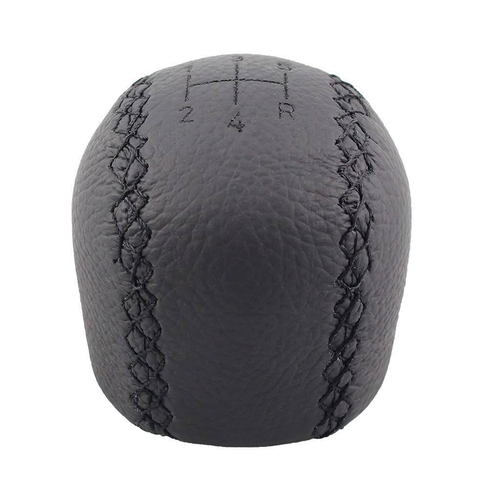 CNWagner Car Styling Accessories Leather Gear Shift Konb for SAAB 95 9-5 (1998-2010) 5 Speed