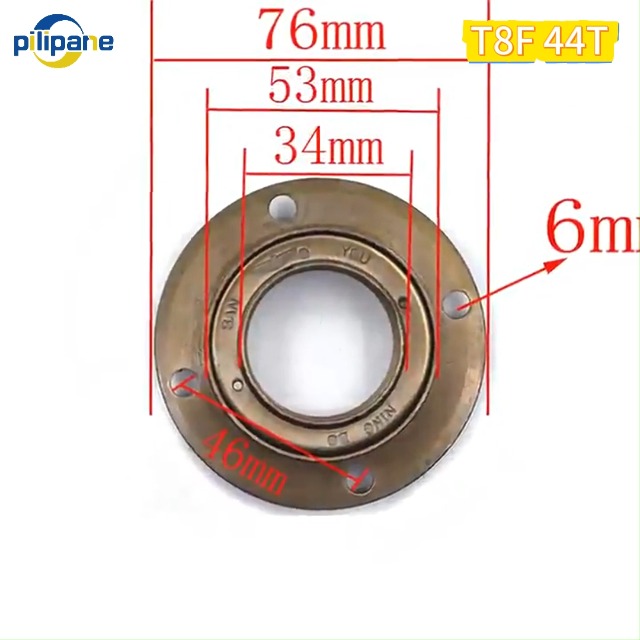 Amazon.com: 78mm OD 4 Hole Toothless Flywheel + T8F 44T 54mm Rear