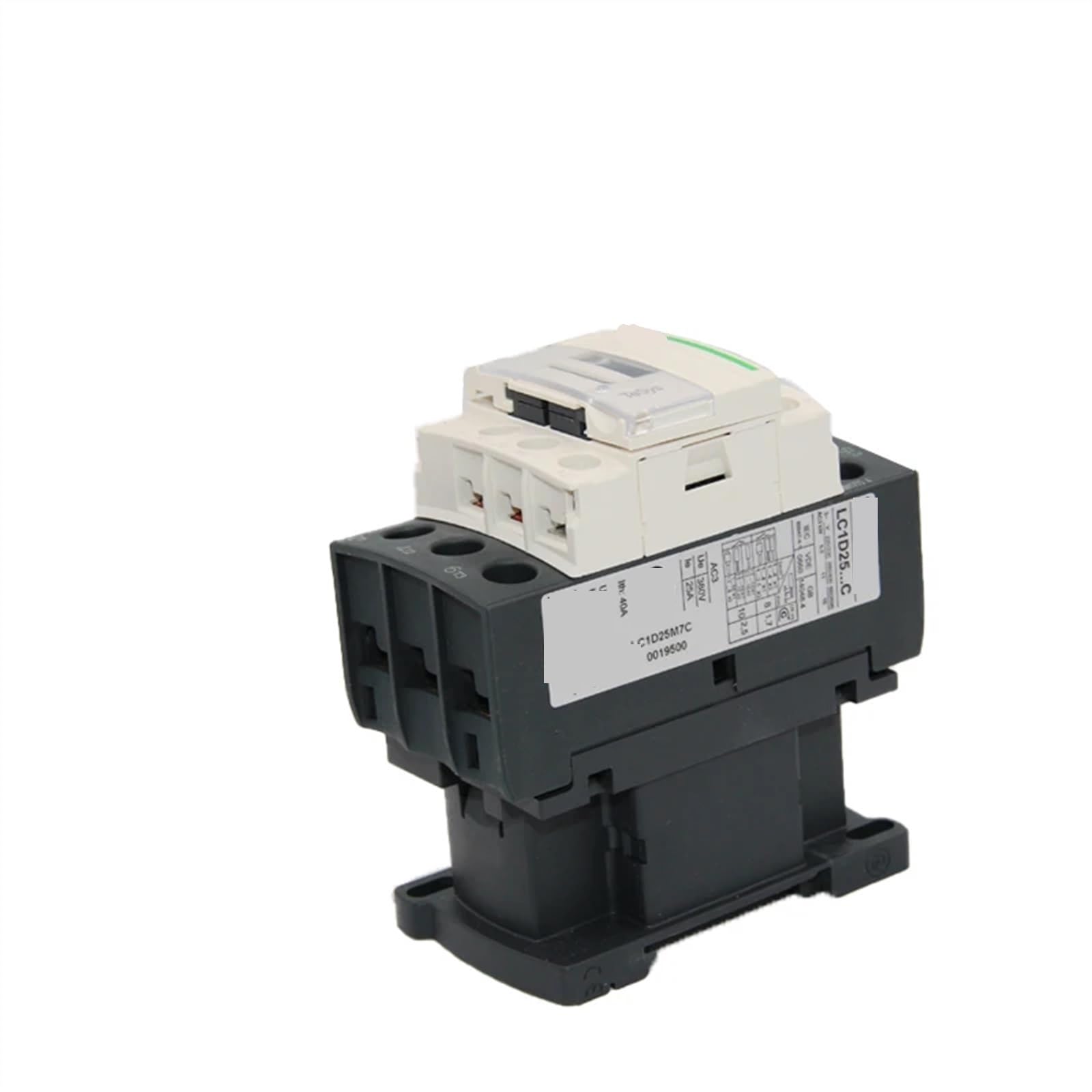 AC trójfazowy stycznik wymienny 3P 25A 36V 50/60Hz LC1D25CC7C napięcie otwarte i zamknięte cewki