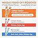 Puddonio High-Meat Lickable Cat Treats, Grain & Gum Free, No Additives, All-Natural High Protein Puree, 0.5oz Tubes (Pack of 20)