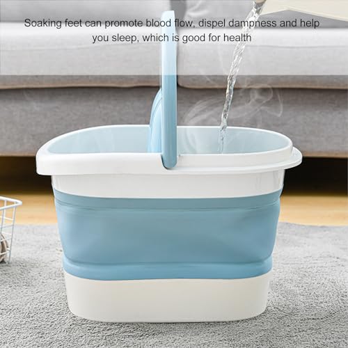 Spa de pies plegable para niños azul miniatura 4