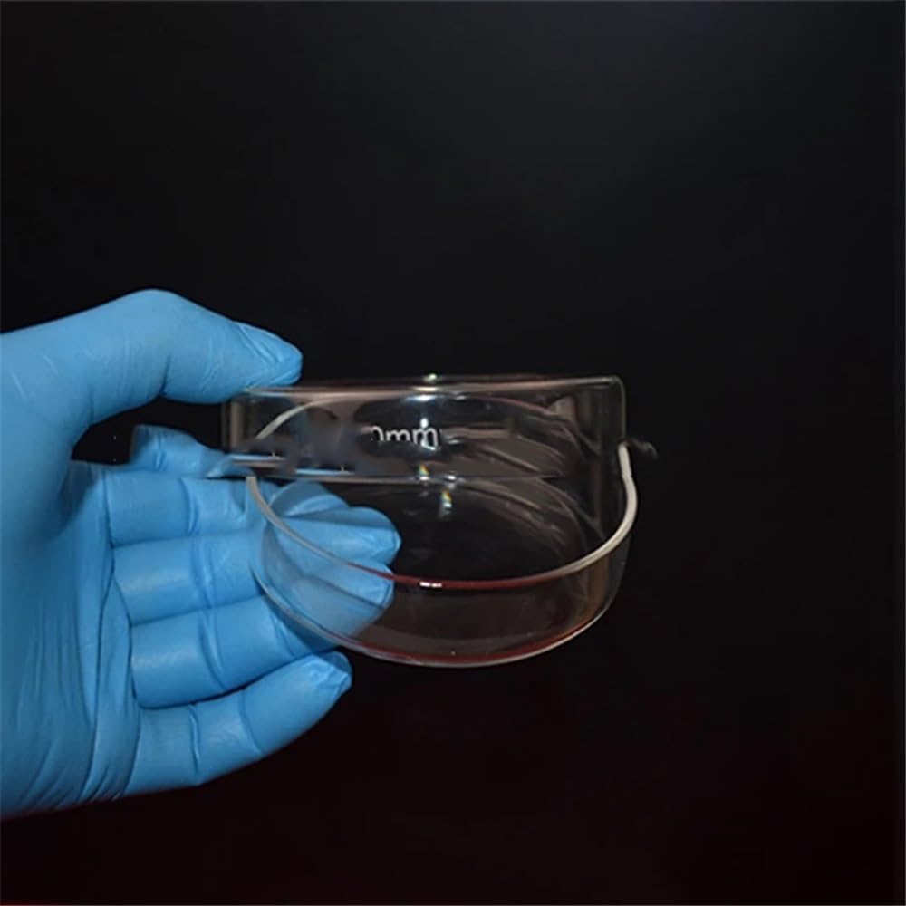 Attrezzature e forniture di laboratorio 5 pezzi/confezione di piatti in vetro borosilicato alto 90 mm a prezzi accessibili for coltura trasparenti for strumenti