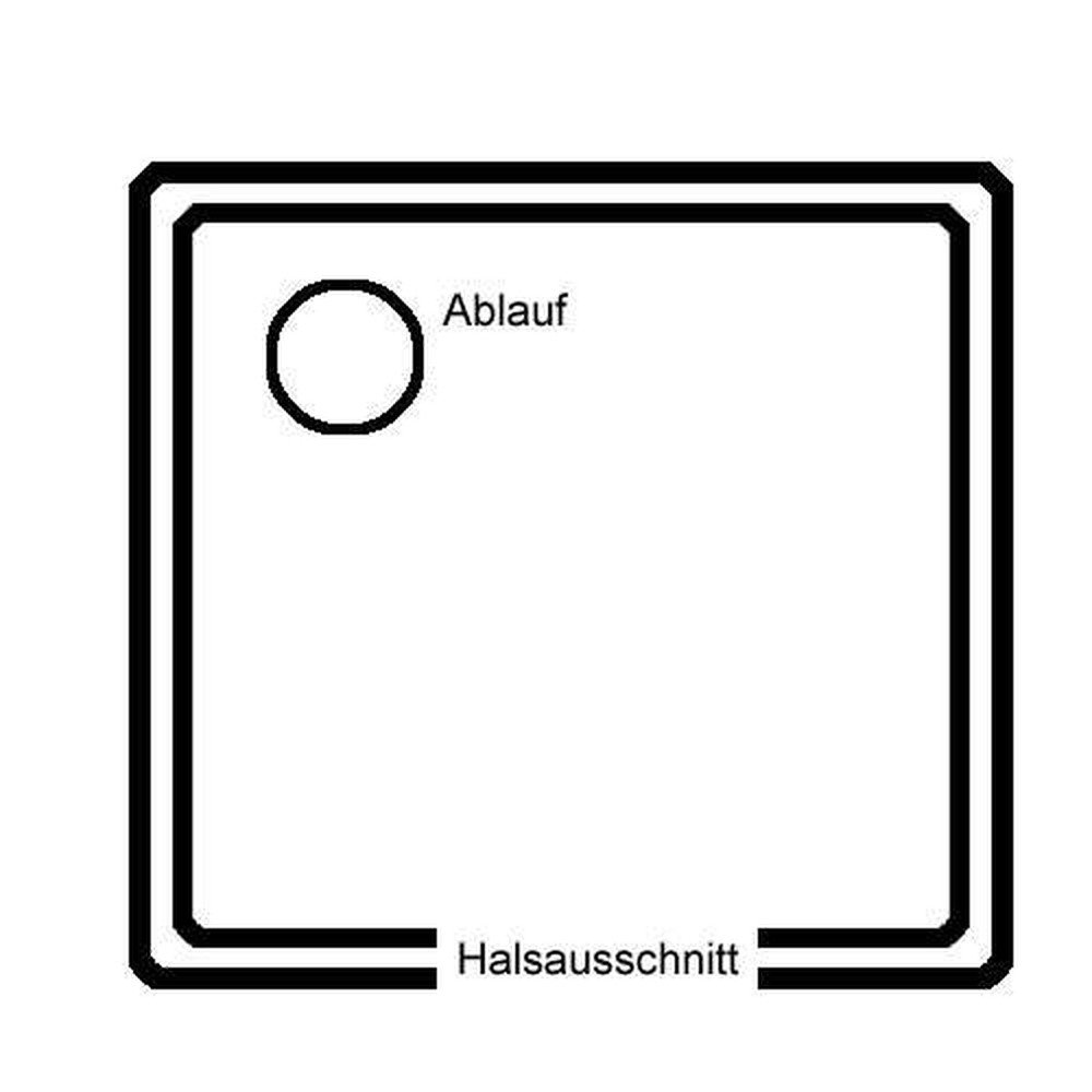 Haarwaschbecken mit Ablaufschlauch für bettlägerige Menschen - aufblasbar 2-reihig - Die Harwaschwanne aus Vinyl ist auch für den mobilen Einsatz geeignet