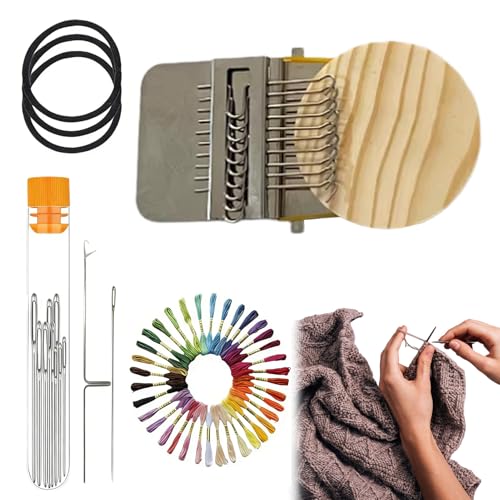 Kit de réparation tricot pour hommes femmes et grands-mères