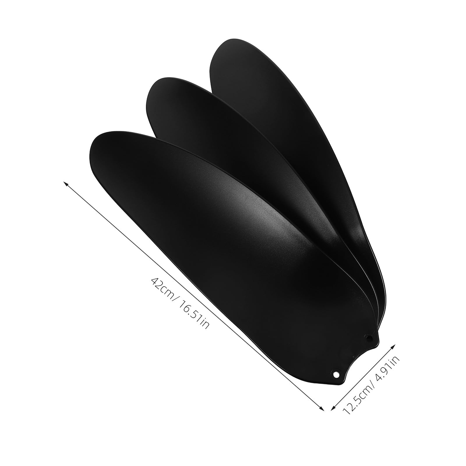 Kisangel 3 Piezas Aspas de Repuesto de Plástico para Ventilador de Techo Diseño Clásico, Resistentes al Desgaste y Compatibles para Uso en Hogar y Oficina