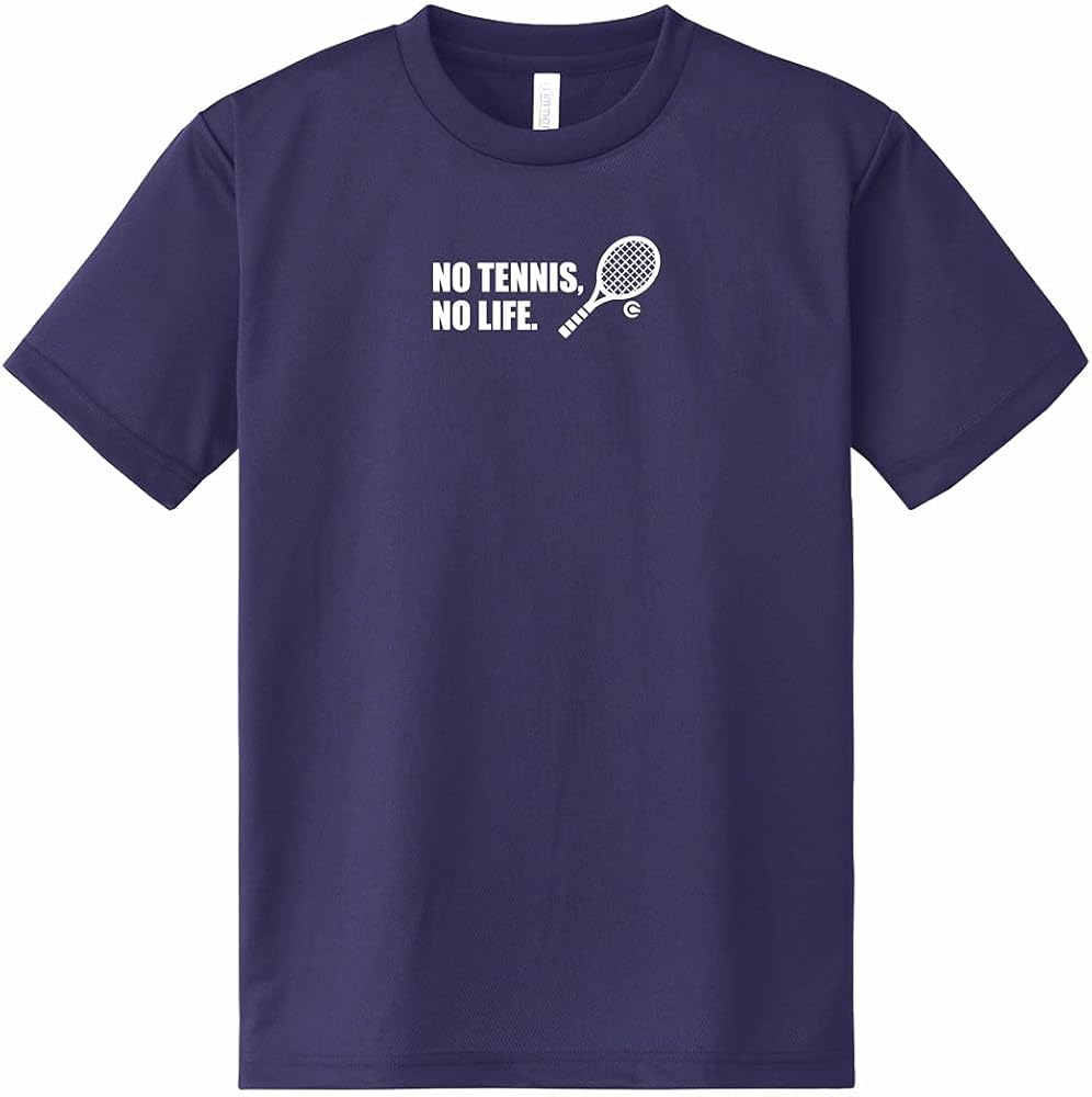Amazon | テニス NO TENNIS NO LIFE ドライ Tシャツ C | 男性 女性
