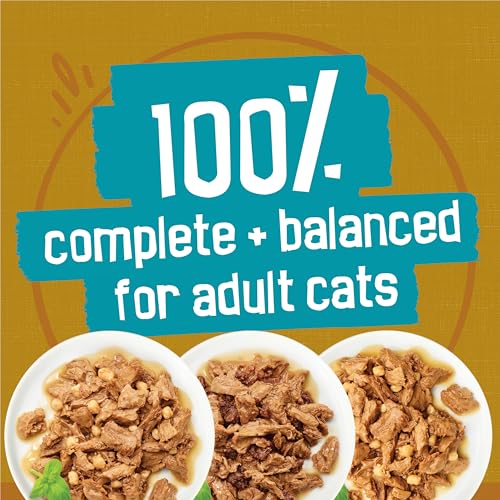 Friskies Tasty Treasures Wet Cat Food, Poultry & Fish Combo Variety Pack 3 Flavours - 156 g Can (24 Pack) image 6