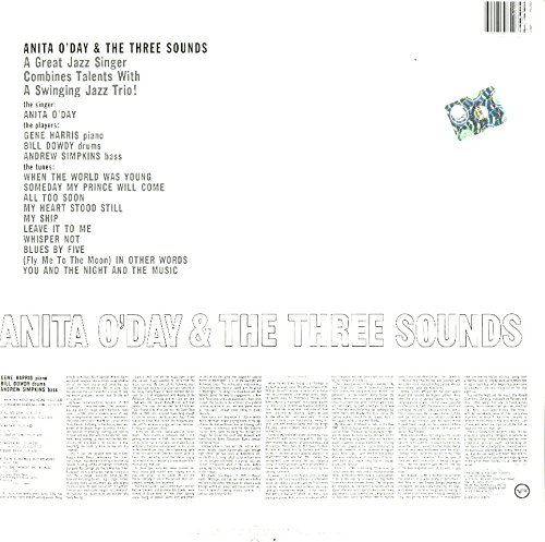 Anita O Day Anita O Day The Three Sounds Lp Amazon Com Music