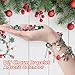 Christmas Advent Calendar Bracelets 2025 for Girls, 24 Days Xmas Countdown DIY Jewelry Kit with 22 Charm Beads and 2 Adjustable Bracelets Gift for Kids Teens Women