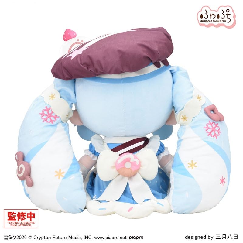 Amazon.co.jp: 雪ミク2026 ふわぷち どでかジャンボぬいぐるみ 公式