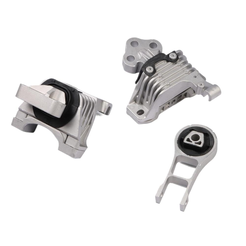 3pcs Engine Motor Transmission Mount Set 200 68192831AF 68418876AB 68157441AD 68233389AB 4877788AF Compatible with Cherokee