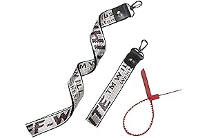 Off-White Transparent Keychain: Your Accessory Essential