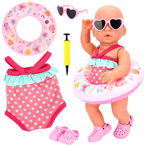 Miunana Kleidung Outfits für 14-17 Zoll Baby Puppen, Puppen...