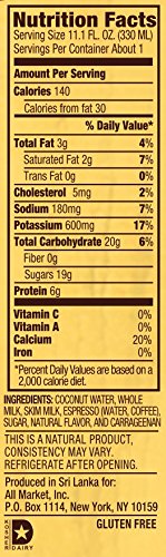Vita Coco Café Latte, Original, 11.1 Ounce