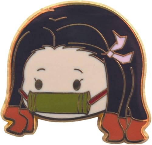 Personajes de anime Kisatsutai Kamado Nezuko insignia, Metal, Sin gemas.