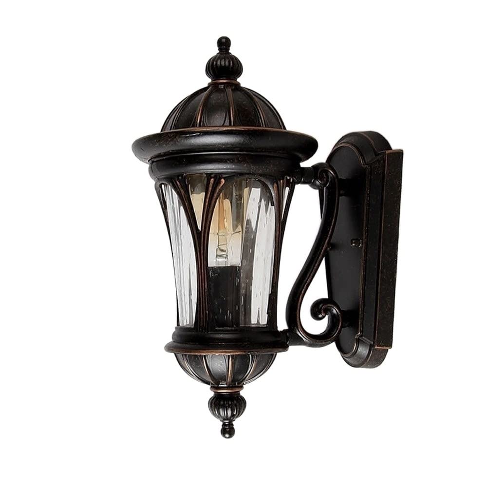 Lampe murale imperméable extérieure rétro en aluminium luminaire de porche