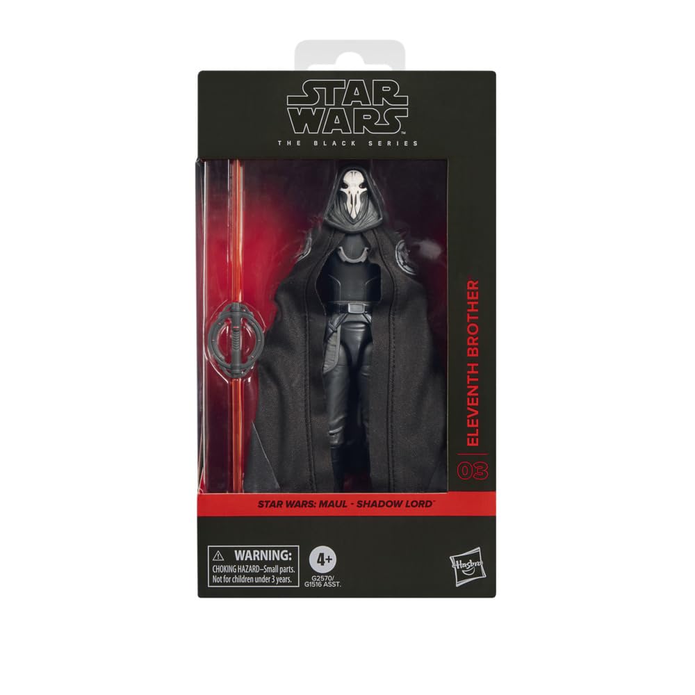 Jedenasty brat z kolekcji Star Wars The Black Series, wysokiej jakości 15-centymetrowa figurka kolekcjonerska z serialu "Gwiezdne wojny: Maul - Mistrz Cienia"