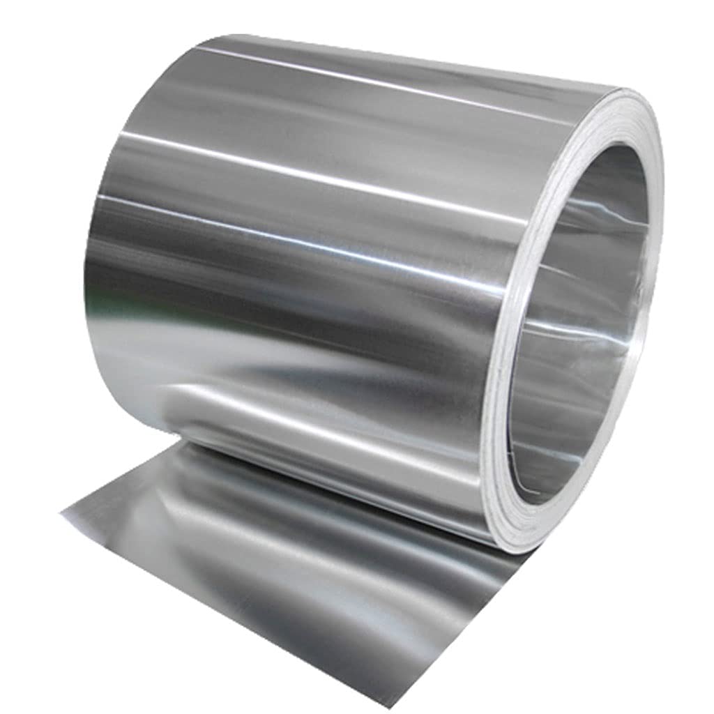 1060 Pure Aluminum Sheet 100mm Width 1m Length Thin Metal Foil Plate, 0.2-0.8mm Thickness Corrosion Resistant Aluminum Strip For Diy Craft Repair Welding And Industrial Use One Color 0.5X100X1000mm