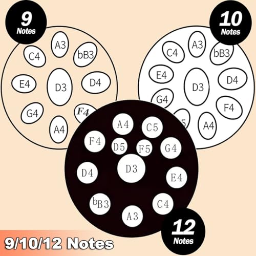 Tambor Handpan de 9 Notas 22 Pulgadas Color Dorado miniatura 2