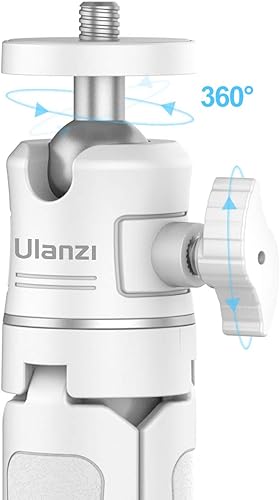 Miniatura 29 de ULANZI MT-08 - Trípode de extensión con mango para Osmo Pocket3, Webcam iPhone 17, 11 Pro Max, teléfono inteligente, Canon G7X, Mark III, Sony